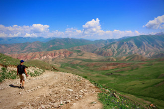 Kirghizistan - Arrivée Trek Lac de Song Kul