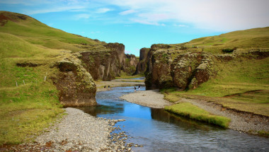 Islande - Fjaðrárgljúfur