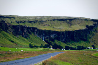Islande -  Foss á Síðu
